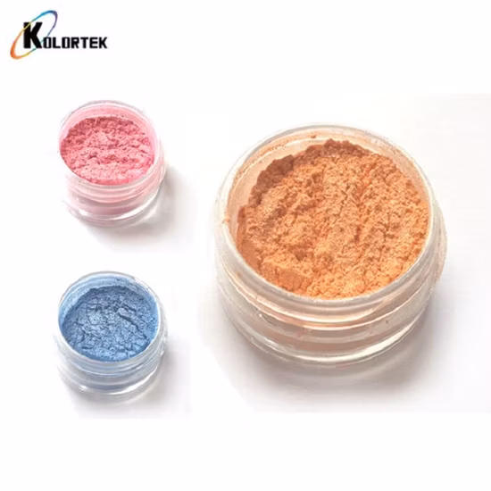 Commerce de gros en vrac lustre perle pigment couleur cosmétique poudre de mica pour le maquillage